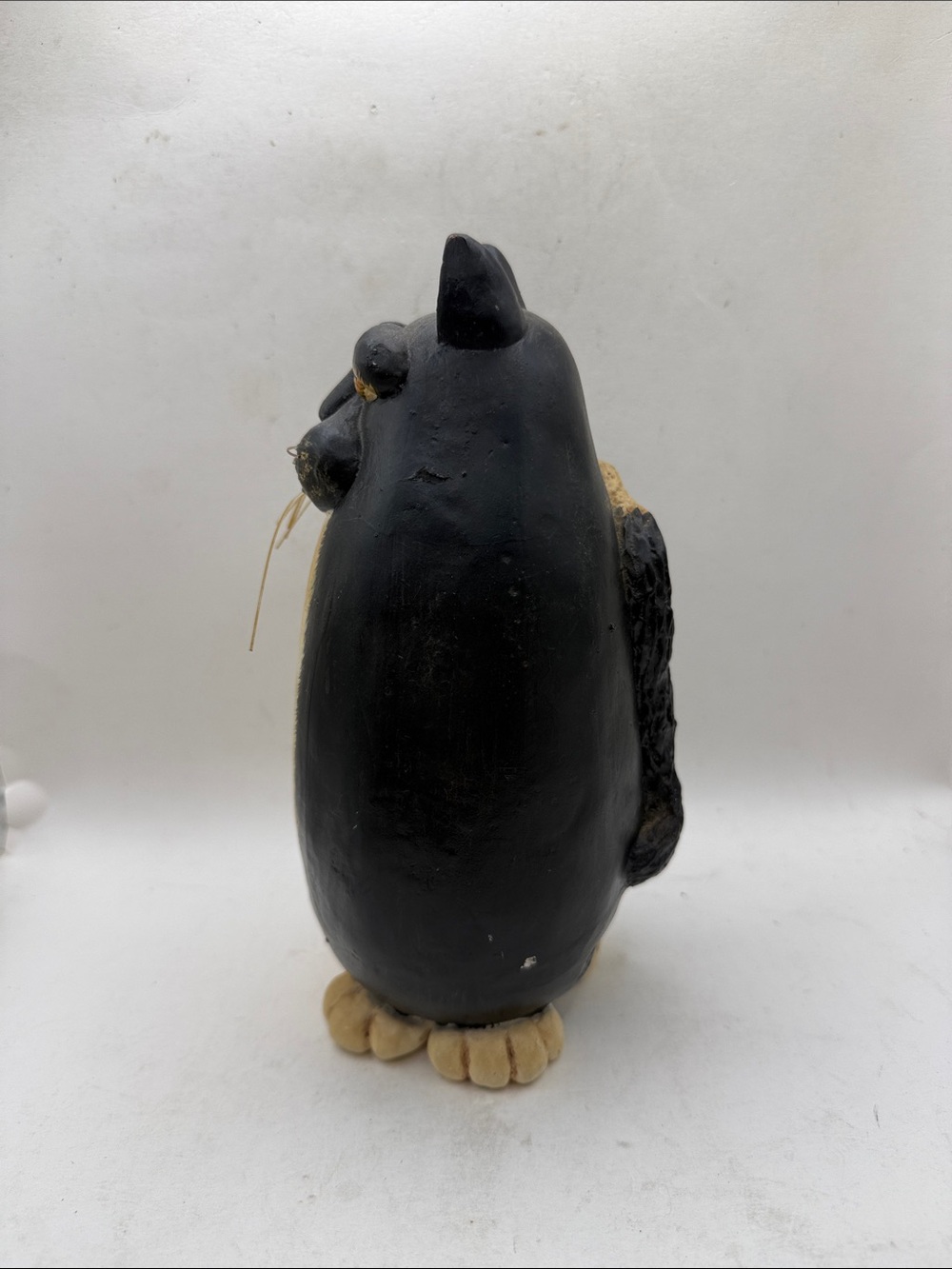 Vtg Enesco Funny Bone Vicki Thomas Tux Fat Cat Figurine Collectible Decor Folk - Picture 4 of 15